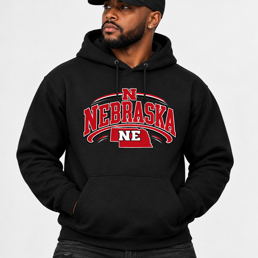 Nebraska Design Hoodie