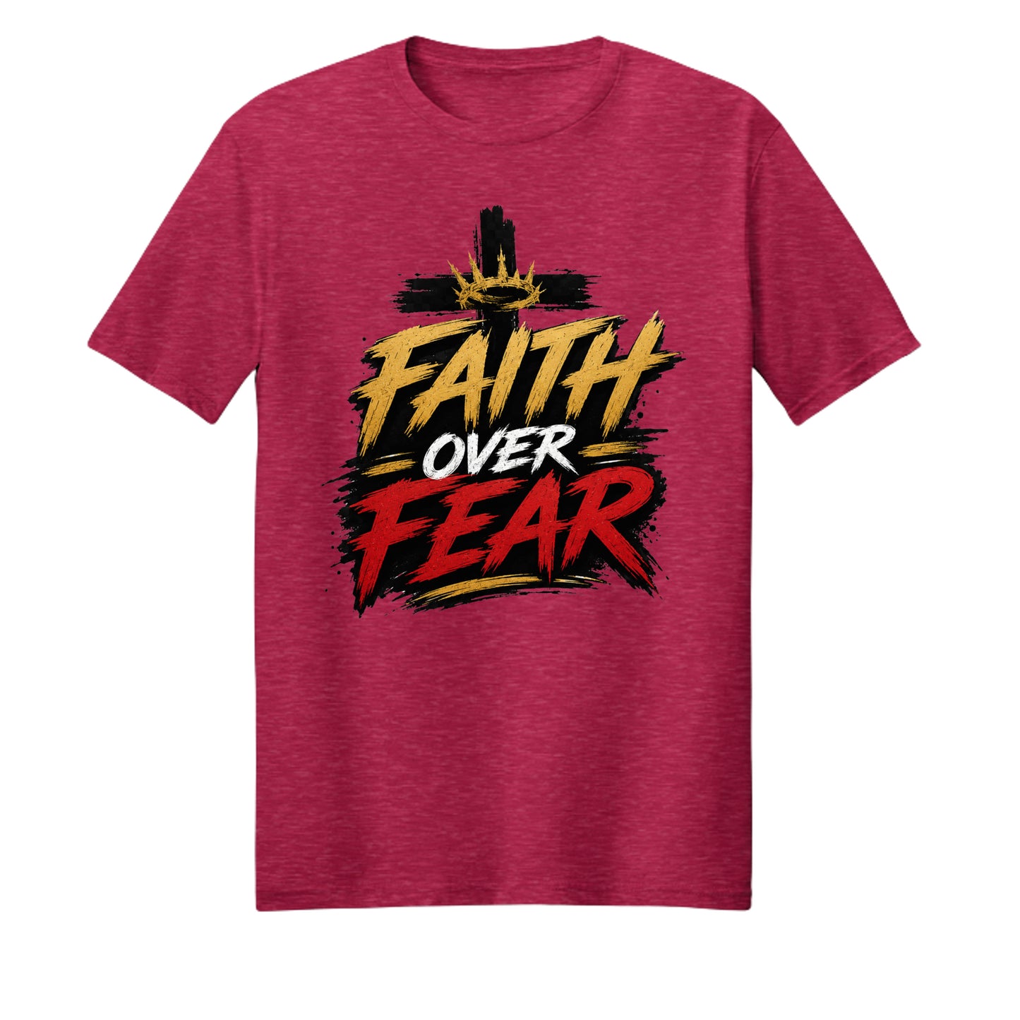 Heather Red - 3000 - FRONT