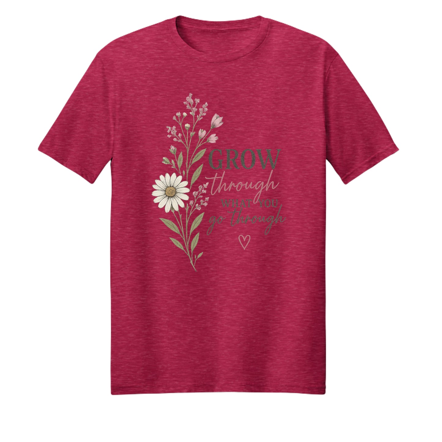 Heather Red - 3000 - FRONT