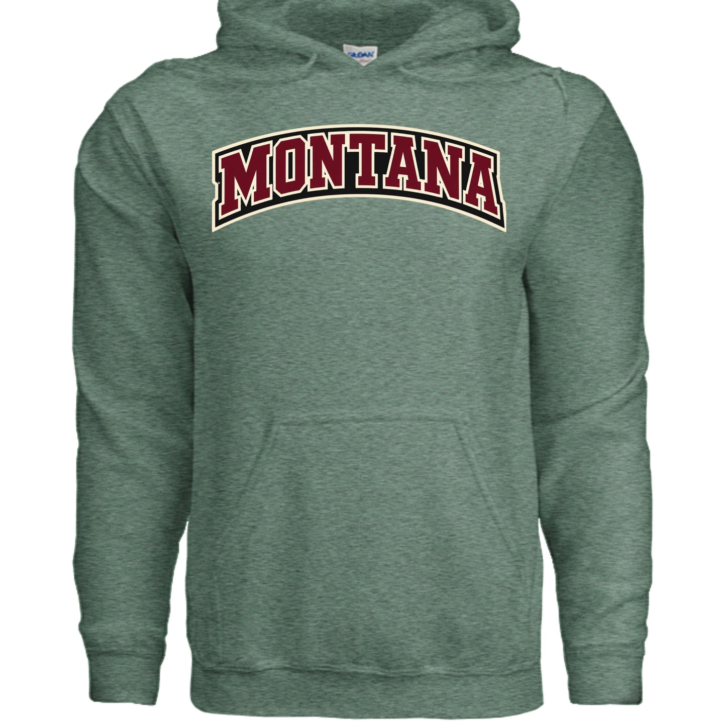 Heather Sport Dark Green - G185 - FRONT