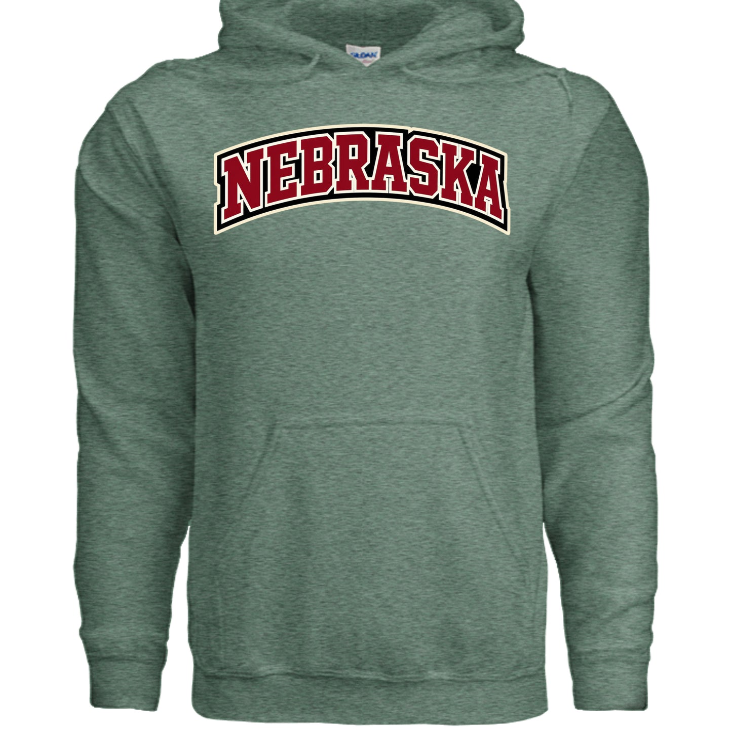 Heather Sport Dark Green - G185 - FRONT